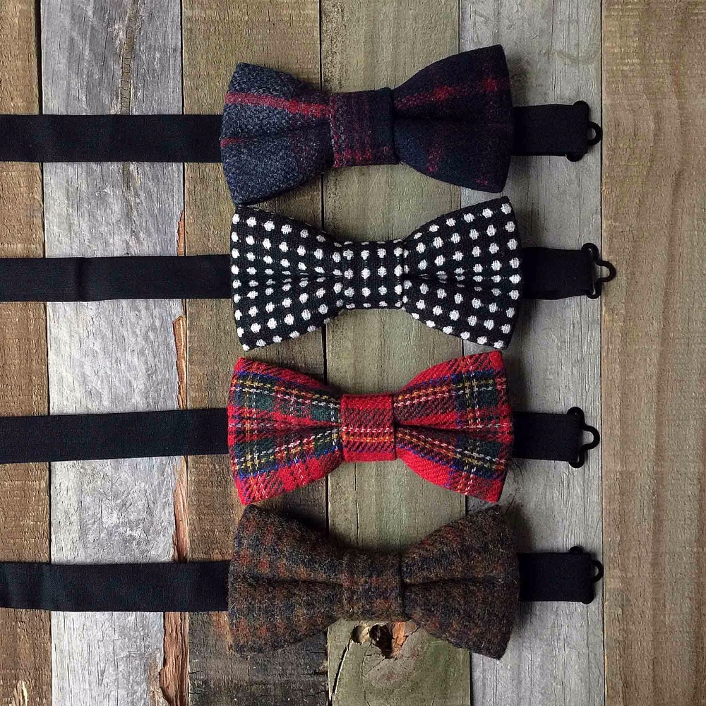 Men's Bow Tie ( Wool )